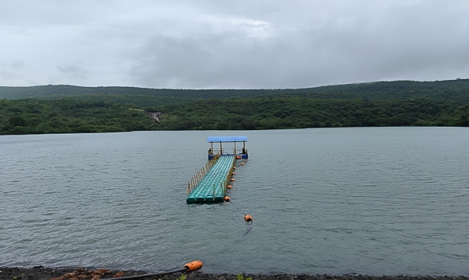 Kharsai Dam Floating Pump House