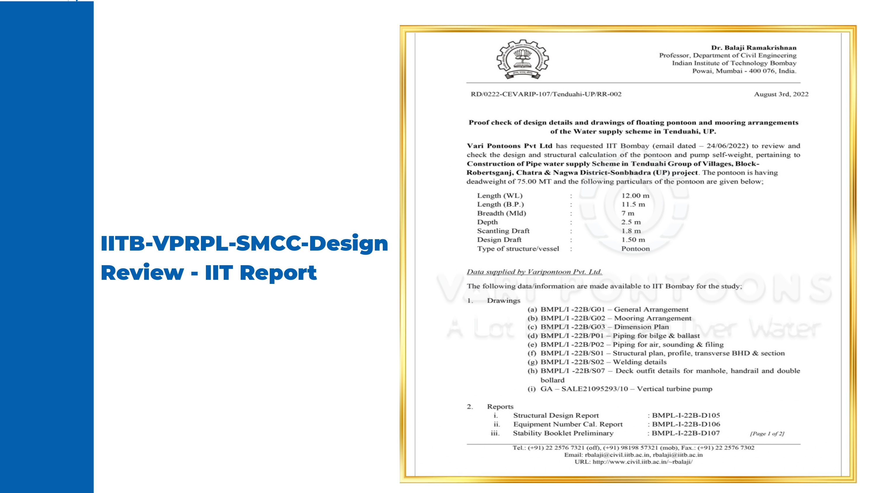 Certificate 1