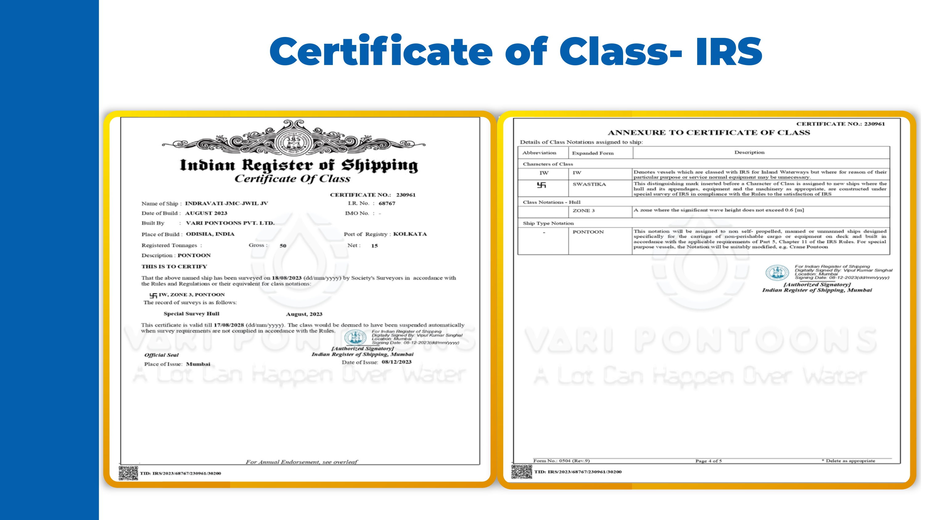 Certificate 3