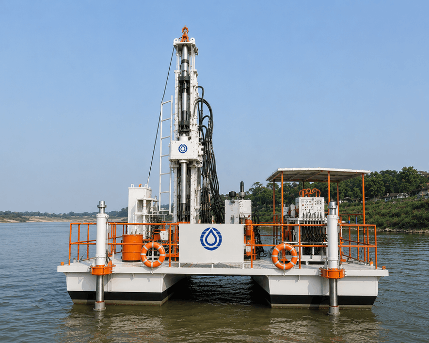 Mounted Drilling Rig