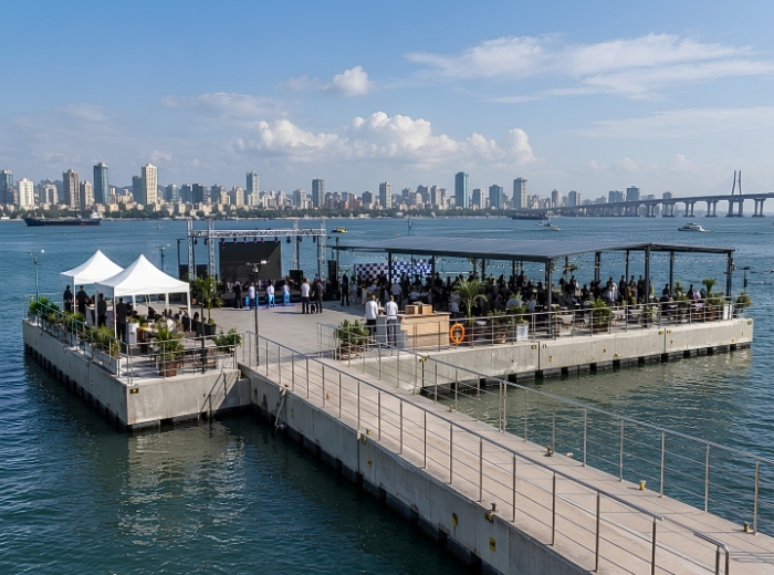 Customized floating solution for resort development